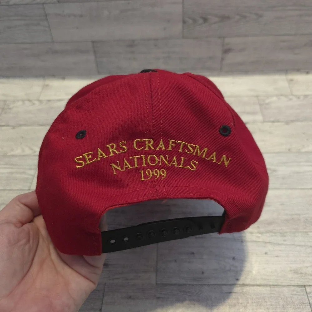 NHRA Winston Drag Racing 1999 Sears Craftsman Nationals Snapback Hat‎ - Picture 5 of 8